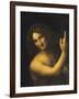 Saint Jean Baptiste-Leonardo da Vinci-Framed Giclee Print