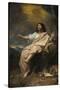 Saint Jean l'évangéliste à Patmos-Charles Le Brun-Stretched Canvas