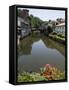 Saint Jean Pied De Port, Basque Country, Pyrenees-Atlantiques, Aquitaine, France-Robert Harding-Framed Stretched Canvas