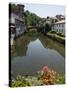 Saint Jean Pied De Port, Basque Country, Pyrenees-Atlantiques, Aquitaine, France-Robert Harding-Stretched Canvas