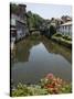 Saint Jean Pied De Port, Basque Country, Pyrenees-Atlantiques, Aquitaine, France-Robert Harding-Stretched Canvas