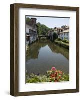 Saint Jean Pied De Port, Basque Country, Pyrenees-Atlantiques, Aquitaine, France-Robert Harding-Framed Photographic Print