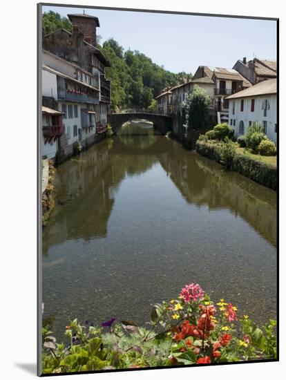 Saint Jean Pied De Port, Basque Country, Pyrenees-Atlantiques, Aquitaine, France-Robert Harding-Mounted Photographic Print