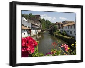 Saint Jean Pied De Port, Basque Country, Pyrenees-Atlantiques, Aquitaine, France-Robert Harding-Framed Photographic Print