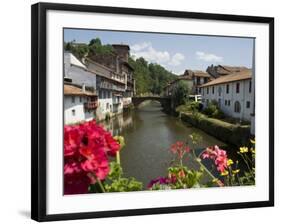 Saint Jean Pied De Port, Basque Country, Pyrenees-Atlantiques, Aquitaine, France-Robert Harding-Framed Photographic Print