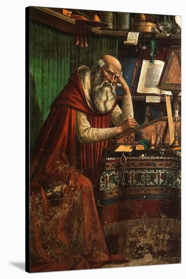 Saint Jerome, 1480-Domenico Ghirlandaio-Stretched Canvas