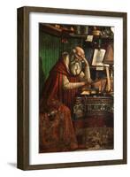 Saint Jerome, 1480-Domenico Ghirlandaio-Framed Giclee Print