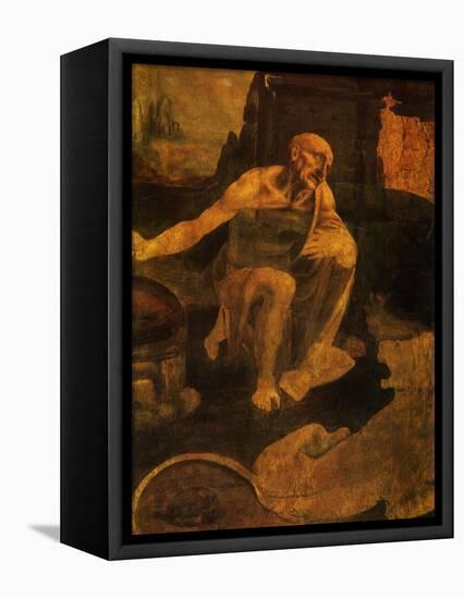 Saint Jerome, 1481-Leonardo da Vinci-Framed Stretched Canvas