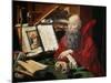 Saint Jerome, 1547-Marianus Van Reymerswaele-Mounted Giclee Print