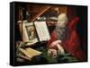 Saint Jerome, 1547-Marianus Van Reymerswaele-Framed Stretched Canvas