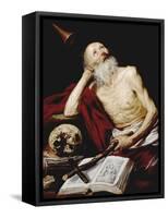 Saint Jerome, 1643, Spanish School-Antonio De pereda-Framed Stretched Canvas
