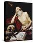 Saint Jerome, 1643, Spanish School-Antonio De pereda-Stretched Canvas