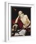 Saint Jerome, 1643, Spanish School-Antonio De pereda-Framed Giclee Print