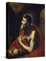 Saint Jerome, 1644-Jusepe de Ribera-Stretched Canvas