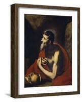 Saint Jerome, 1644-Jusepe de Ribera-Framed Giclee Print