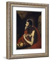 Saint Jerome, 1644-Jusepe de Ribera-Framed Giclee Print