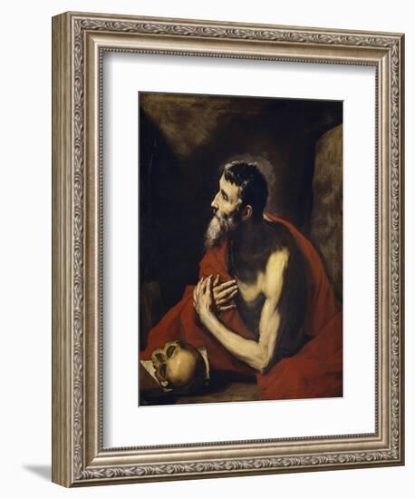 Saint Jerome, 1644-Jusepe de Ribera-Framed Giclee Print