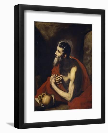 Saint Jerome, 1644-Jusepe de Ribera-Framed Giclee Print