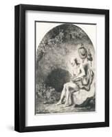 Saint Jerome, 1644-Ferdinand Bol-Framed Giclee Print