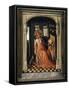 Saint Jerome (340-420)-Stefan Lochner-Framed Stretched Canvas