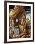 Saint Jerome, 341-420 AD, as Hermit in a Cave-Andrea Mantegna-Framed Giclee Print