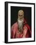 Saint Jerome as a Cardinal-El Greco-Framed Giclee Print