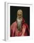 Saint Jerome as a Cardinal-El Greco-Framed Giclee Print