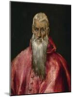 Saint Jerome as a Cardinal-El Greco-Mounted Giclee Print