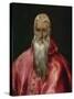 Saint Jerome as a Cardinal-El Greco-Stretched Canvas