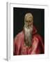 Saint Jerome as a Cardinal-El Greco-Framed Giclee Print