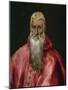 Saint Jerome as a Cardinal-El Greco-Mounted Premium Giclee Print