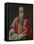 Saint Jerome as Cardinal, 1590-1600-El Greco-Framed Stretched Canvas