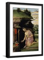 Saint Jerome, Between 1498 and 1505-Sandro Botticelli-Framed Giclee Print