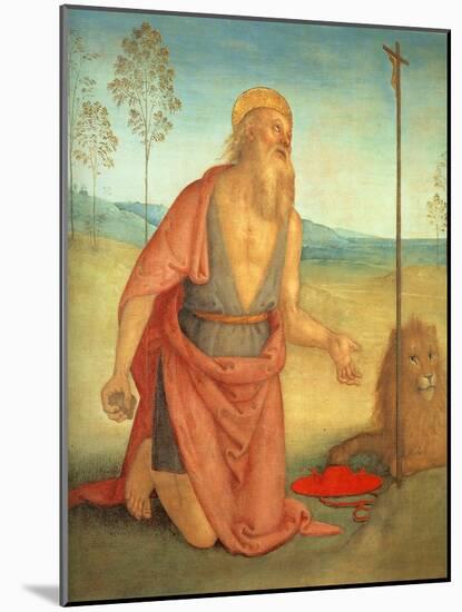 Saint Jerome, C. 1512-Perugino-Mounted Giclee Print