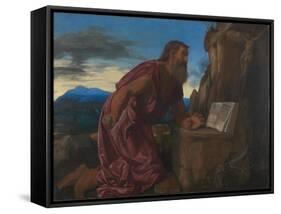 Saint Jerome, C. 1527-1530-Giovanni Girolamo Savoldo-Framed Stretched Canvas