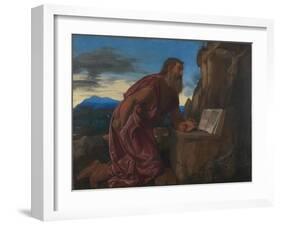 Saint Jerome, C. 1527-1530-Giovanni Girolamo Savoldo-Framed Giclee Print