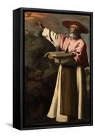 Saint Jerome, C.1640-45-Francisco de Zurbaran-Framed Stretched Canvas