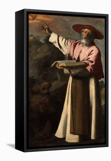 Saint Jerome, C.1640-45-Francisco de Zurbaran-Framed Stretched Canvas