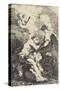 Saint Jerome, C.1761-65-Jean-Honore Fragonard-Stretched Canvas