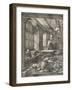 Saint Jérôme dans sa cellule-Albrecht Dürer-Framed Giclee Print