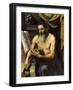 Saint Jérôme écrivant-Willem Key-Framed Giclee Print