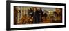 Saint Jerome forgiving the Thieves panel-Zanobi Machiavelli-Framed Giclee Print