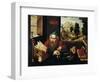 Saint Jerome in His Cell, 1520S-Joos Van Cleve-Framed Giclee Print