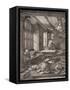 Saint Jerome in His Cell-Albrecht Dürer-Framed Stretched Canvas