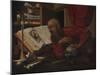 Saint Jerome in His Cell-Marinus Claesz van Reymerswaele-Mounted Giclee Print