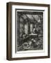 Saint Jerome in His Study, 1514-Albrecht Dürer-Framed Giclee Print