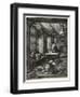 Saint Jerome in His Study, 1514-Albrecht Dürer-Framed Giclee Print