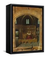 Saint Jerome in His Study, Ca 1475-Antonello da Messina-Framed Stretched Canvas