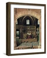 Saint Jerome in His Study-Antonello da Messina-Framed Art Print