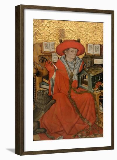 Saint Jerome in His Study-Jaume Ferrer-Framed Giclee Print